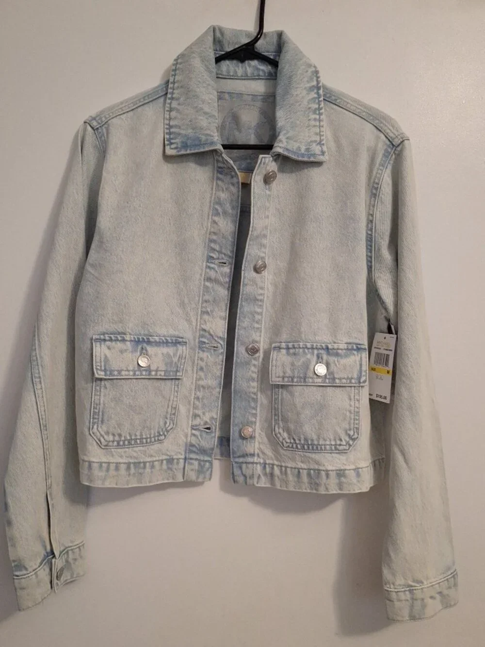 Beautiful light blue jeans jacket MK